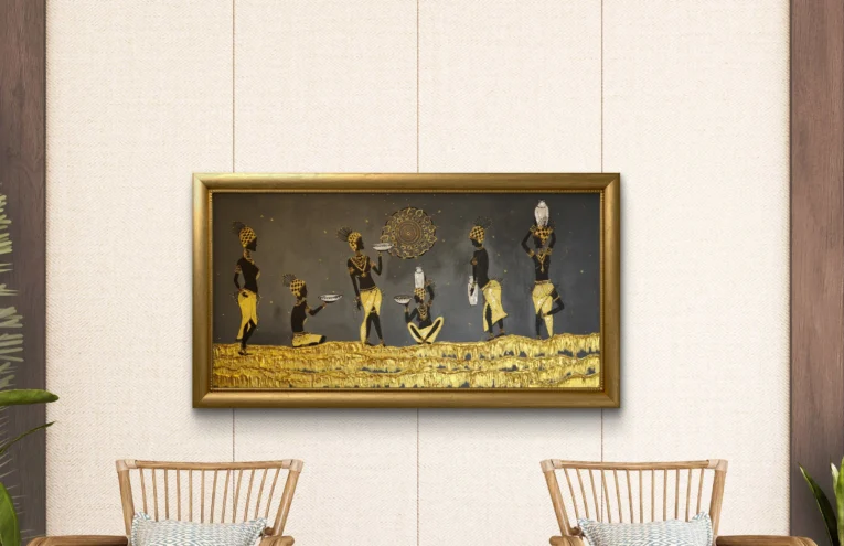 Golden Glow of African Grace5