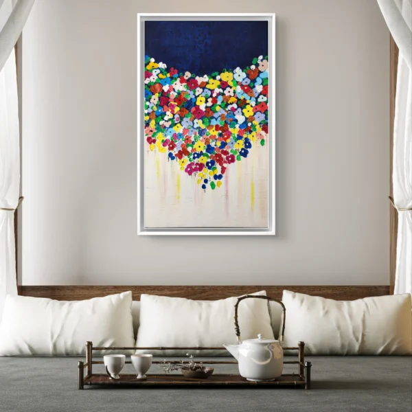 Vibrant Petal Dance
